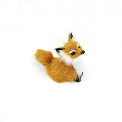 Mini simulācijas vāveres plīša dzīvnieku rotājumi Ziemassvētku galda rotājumi bērniem dzimšanas dienas dāvana Jauka vāvere Miniatūra Amatniecība