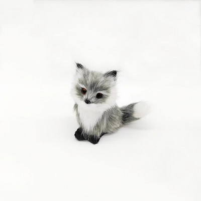 Mini simulācijas vāveres plīša dzīvnieku rotājumi Ziemassvētku galda rotājumi bērniem dzimšanas dienas dāvana Jauka vāvere Miniatūra Amatniecība