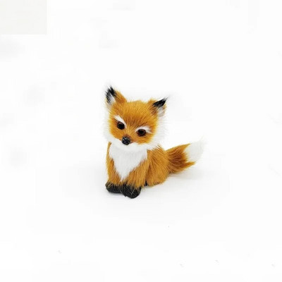 Mini simulācijas vāveres plīša dzīvnieku rotājumi Ziemassvētku galda rotājumi bērniem dzimšanas dienas dāvana Jauka vāvere Miniatūra Amatniecība