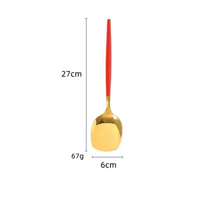 Nauji nerūdijančio plieno virtuvės reikmenys ryžių mentele Kastuvas sriubos šaukštas kiaurasamtis Buitiniai kūrybingi virtuvės reikmenys
