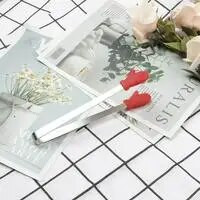 Loomingulised roostevabast terasest toidutangid jääklambrid kommide BBQ magustoit libisemiskindlad tangid teekomplekt Toidu serveerimisnõu Köögibaari tarvik