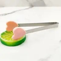 Loomingulised roostevabast terasest toidutangid jääklambrid kommide BBQ magustoit libisemiskindlad tangid teekomplekt Toidu serveerimisnõu Köögibaari tarvik