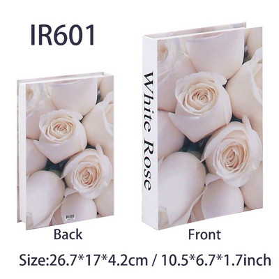 Luksusa viltotu grāmatu glabāšanas kaste Livre Dekorācija Luksusa dzīvojamās istabas apdare Estētiska kafijas galdiņa grāmatas Mājas rotājumi