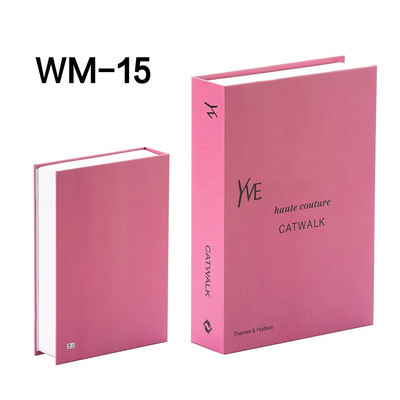 Luksusa viltotu grāmatu glabāšanas kaste Livre Dekorācija Luksusa dzīvojamās istabas apdare Estētiska kafijas galdiņa grāmatas Mājas rotājumi