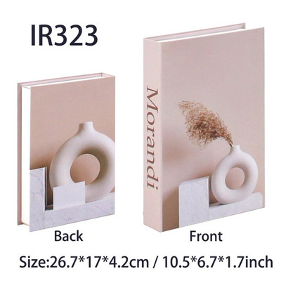 Luksusa viltotu grāmatu glabāšanas kaste Livre Dekorācija Luksusa dzīvojamās istabas apdare Estētiska kafijas galdiņa grāmatas Mājas rotājumi