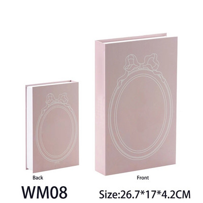 Luksusa viltotu grāmatu glabāšanas kaste Livre Dekorācija Luksusa dzīvojamās istabas apdare Estētiska kafijas galdiņa grāmatas Mājas rotājumi