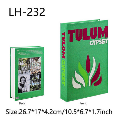 Luksusa viltotu grāmatu glabāšanas kaste Livre Dekorācija Luksusa dzīvojamās istabas apdare Estētiska kafijas galdiņa grāmatas Mājas rotājumi