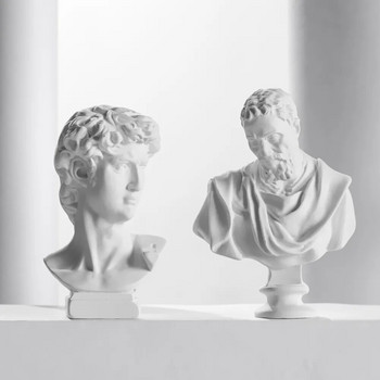 Μίνι Γύψινο Άγαλμα Ελληνική Μυθολογία Διασημότητες Διάσημες Γλυπτές Ειδώλιο Σχέδιο Εξάσκηση Πορτρέτα προτομής γύψου
