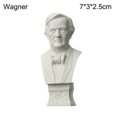 Mini gipsz szobor Görög mitológia Hírességek Híres szobrok Figurák Rajz gyakorlat Gipsz mellszobor portrék