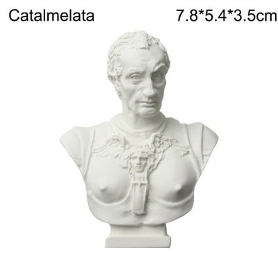 Mini gipsz szobor Görög mitológia Hírességek Híres szobrok Figurák Rajz gyakorlat Gipsz mellszobor portrék