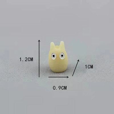 Mans kaimiņš Totoro Miniatūras Ornaments Japāņu karikatūra Totoro Dekorācija Mājas istabas dekors Dārza Galds Jauki rotājumi Miniatūras