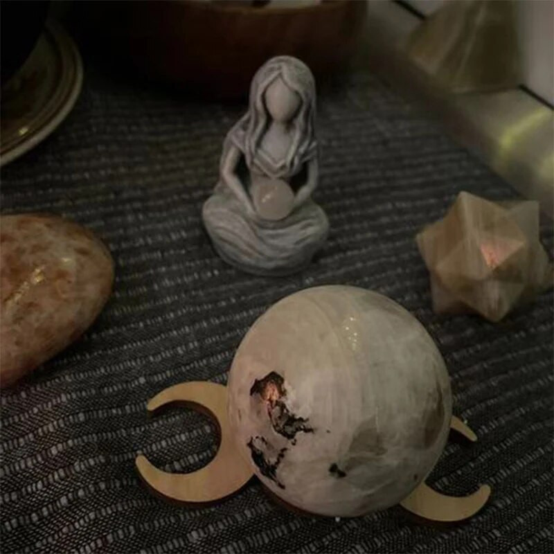 1 gab Mēness dievietes statuja radošā kafejnīca grieķu mitoloģiskā figūra sveķu skulptūra mājas dekora figūriņas interjera dekorēšanai