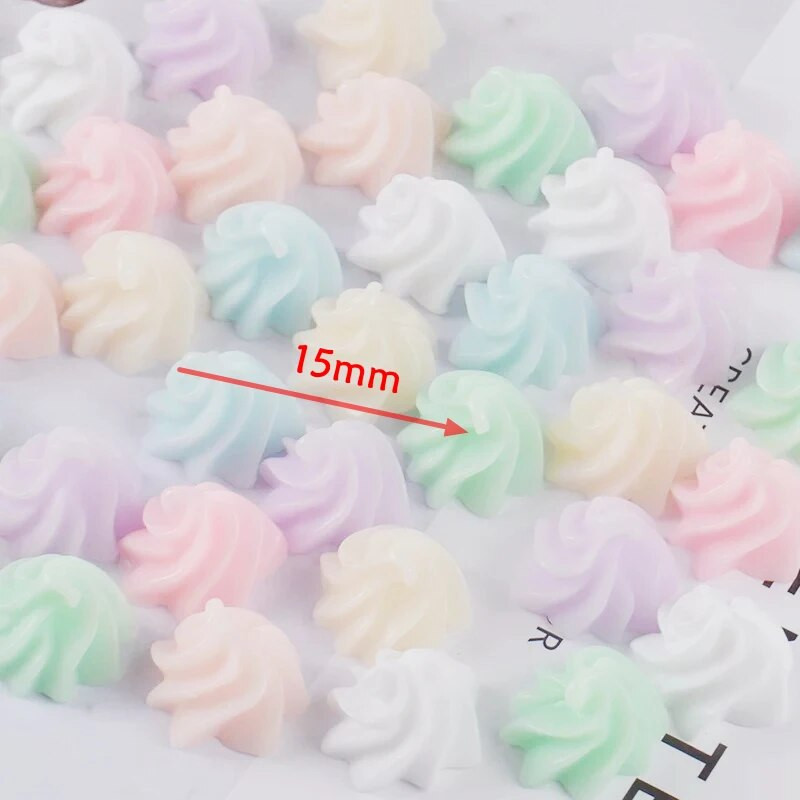 30 db Új vegyes csokoládé krém lapos hátú gyanta Cabochon figura díszítések rátét barkácsolás esküvői Scrapbook Craft F90