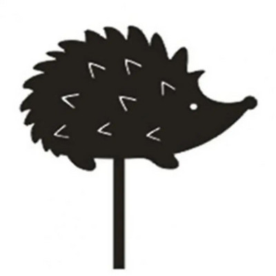 Puikus Ežiuko kuoliuko ornamentas Kūrybinis akrilinis ežiuko kuolo sodas Įterpiamasis ženklas Antikorozinis sodo kuolas namų dekoras