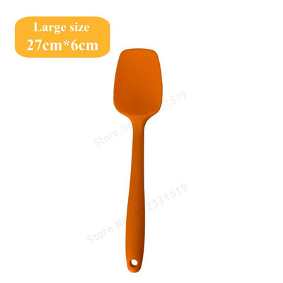 Silikona lāpstiņa konditorejas izstrādājumu kūkas skrāpis Nelipīgs sviesta smērētājs burciņa blenderis virtuves lāpstiņa Ēdienu gatavošana cepšanas piederumi.