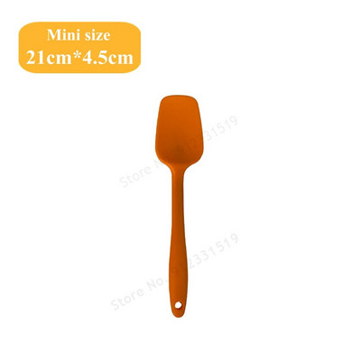 Silikona lāpstiņa konditorejas izstrādājumu kūkas skrāpis Nelipīgs sviesta smērētājs burciņa blenderis virtuves lāpstiņa Ēdienu gatavošana cepšanas piederumi.