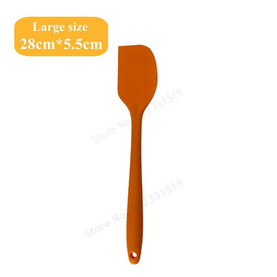 Silikona lāpstiņa konditorejas izstrādājumu kūkas skrāpis Nelipīgs sviesta smērētājs burciņa blenderis virtuves lāpstiņa Ēdienu gatavošana cepšanas piederumi.