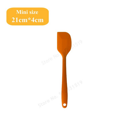 Silikona lāpstiņa konditorejas izstrādājumu kūkas skrāpis Nelipīgs sviesta smērētājs burciņa blenderis virtuves lāpstiņa Ēdienu gatavošana cepšanas piederumi.