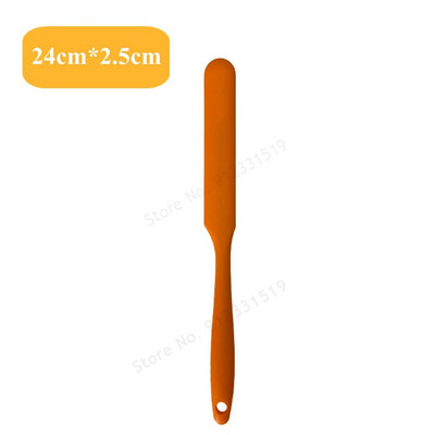 Silikona lāpstiņa konditorejas izstrādājumu kūkas skrāpis Nelipīgs sviesta smērētājs burciņa blenderis virtuves lāpstiņa Ēdienu gatavošana cepšanas piederumi.