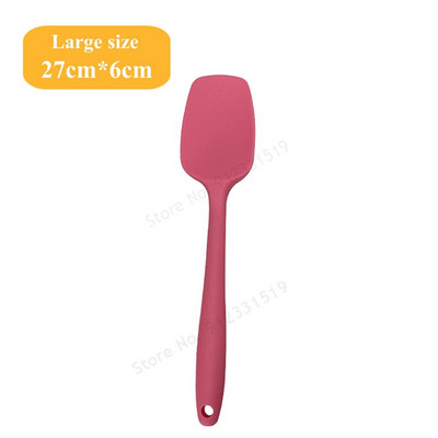 Silikona lāpstiņa konditorejas izstrādājumu kūkas skrāpis Nelipīgs sviesta smērētājs burciņa blenderis virtuves lāpstiņa Ēdienu gatavošana cepšanas piederumi.