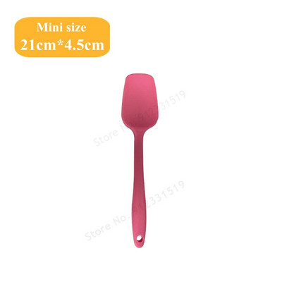 Silikona lāpstiņa konditorejas izstrādājumu kūkas skrāpis Nelipīgs sviesta smērētājs burciņa blenderis virtuves lāpstiņa Ēdienu gatavošana cepšanas piederumi.