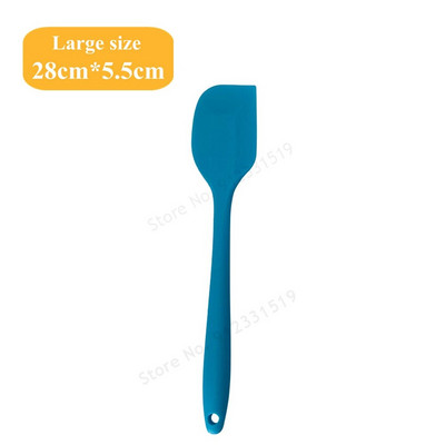 Silikona lāpstiņa konditorejas izstrādājumu kūkas skrāpis Nelipīgs sviesta smērētājs burciņa blenderis virtuves lāpstiņa Ēdienu gatavošana cepšanas piederumi.