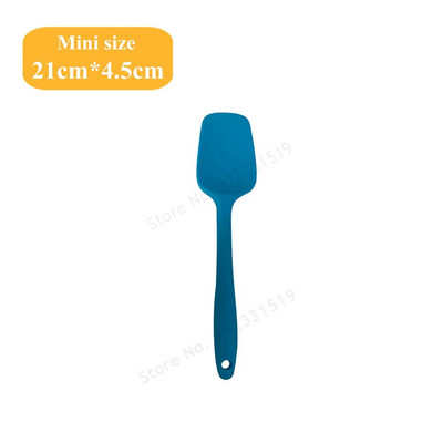 Silikona lāpstiņa konditorejas izstrādājumu kūkas skrāpis Nelipīgs sviesta smērētājs burciņa blenderis virtuves lāpstiņa Ēdienu gatavošana cepšanas piederumi.