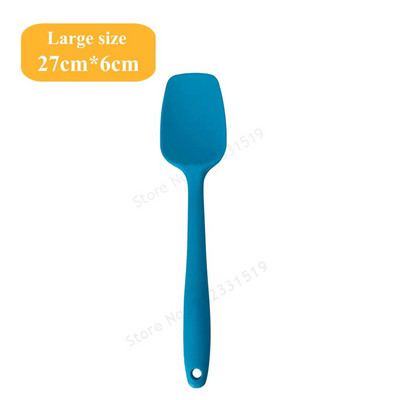 Silikona lāpstiņa konditorejas izstrādājumu kūkas skrāpis Nelipīgs sviesta smērētājs burciņa blenderis virtuves lāpstiņa Ēdienu gatavošana cepšanas piederumi.