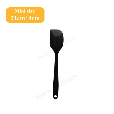 Silikona lāpstiņa konditorejas izstrādājumu kūkas skrāpis Nelipīgs sviesta smērētājs burciņa blenderis virtuves lāpstiņa Ēdienu gatavošana cepšanas piederumi.