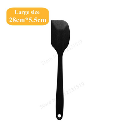Silikona lāpstiņa konditorejas izstrādājumu kūkas skrāpis Nelipīgs sviesta smērētājs burciņa blenderis virtuves lāpstiņa Ēdienu gatavošana cepšanas piederumi.