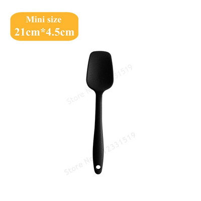 Silikona lāpstiņa konditorejas izstrādājumu kūkas skrāpis Nelipīgs sviesta smērētājs burciņa blenderis virtuves lāpstiņa Ēdienu gatavošana cepšanas piederumi.