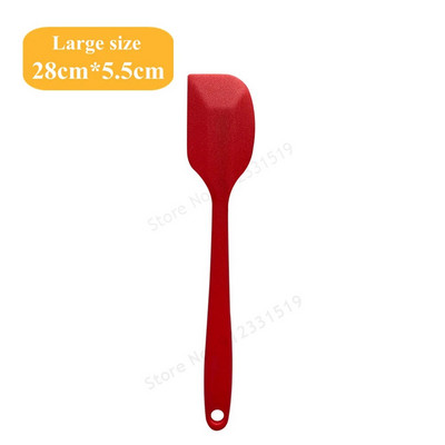 Silikona lāpstiņa konditorejas izstrādājumu kūkas skrāpis Nelipīgs sviesta smērētājs burciņa blenderis virtuves lāpstiņa Ēdienu gatavošana cepšanas piederumi.