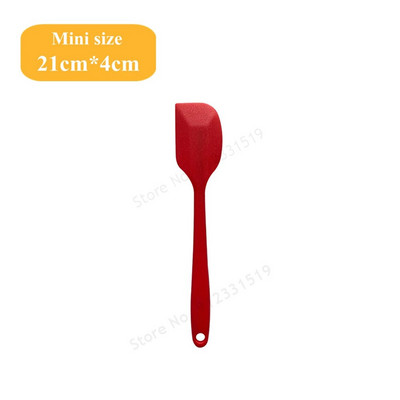 Silikona lāpstiņa konditorejas izstrādājumu kūkas skrāpis Nelipīgs sviesta smērētājs burciņa blenderis virtuves lāpstiņa Ēdienu gatavošana cepšanas piederumi.