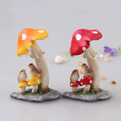 Διακόσμηση με μανιτάρια Micro Landscape Fish Tank Garden Flower Pot Διακόσμηση Mini Cute Fairy Garden Decor DIY αξεσουάρ