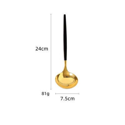 Jauni nerūsējošā tērauda virtuves trauki Rīsu lāpstiņa Lāpsta zupas karote caurduris Mājsaimniecības radoši virtuves piederumi
