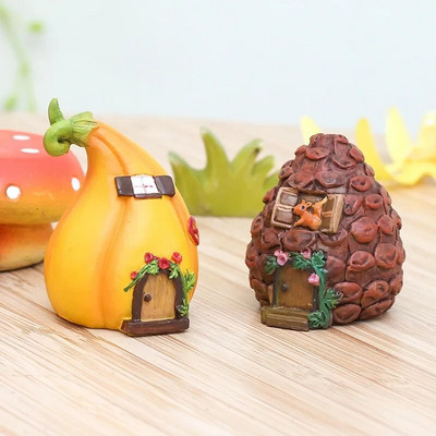 Miniaturi DIY Artizanat Figurine Zâne Mini Casă Decorare Grădină Micro Peisaj Rășină