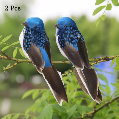 25 cm ar rokām darināts simulācijas papagailis radošās spalvas zāliena figūriņa ornaments dzīvnieks putns dārza rekvizīti 12/13/14/15/16cm