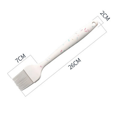 Silikona lāpstiņas skrāpis Karstumizturīgs lāpstiņu virpotājs ēdiena gatavošanai Maisīšanas rīks Konditorejas izstrādājumu cepšanas rīki Silikona virtuves piederumu komplekts