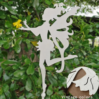 Kalta dzelzs tauriņš dārza statuja siluets skulptūra āra pagalma dekorēšana ūdensizturīgs un laikapstākļiem izturīgs figūriņu pagalma māksla