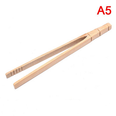 1 tk/4 tk bambusest teenõud teeklambrid puidust röstsaia tangid puidust röster Bagel peekonipressid suhkru jäätee tangid