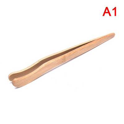 1 tk/4 tk bambusest teenõud teeklambrid puidust röstsaia tangid puidust röster Bagel peekonipressid suhkru jäätee tangid