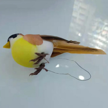 6 X Artificial Birds Fake Foam Animal Simulation Feather Models Birds DIY Wedding Home Garden Στολίδι