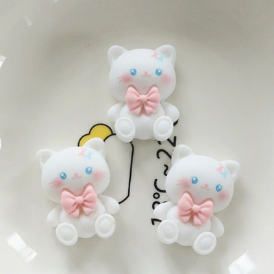 10 gab. Jauna, jauka mini multfilma Lācis Trusis Dzīvnieku sērija Sveķu albums DIY Juvelierizstrādājumi Matadatas Aksesuāri Rotā rokdarbi