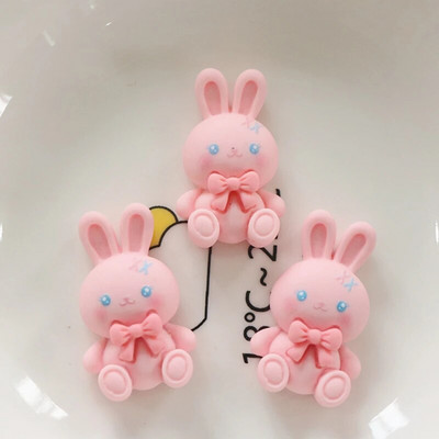 10 gab. Jauna, jauka mini multfilma Lācis Trusis Dzīvnieku sērija Sveķu albums DIY Juvelierizstrādājumi Matadatas Aksesuāri Rotā rokdarbi