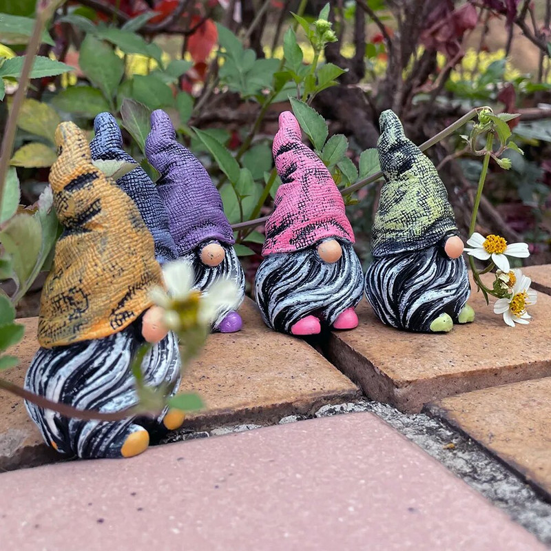 Χαριτωμένα διακοσμητικά ειδώλια Νάνοι Αγάλματα Διακόσμηση γραφείου Μινιατούρα Διακοσμητικά κήπου Διακόσμηση σπιτιού Αίθριο Γλυπτική διακόσμηση γκαζόν