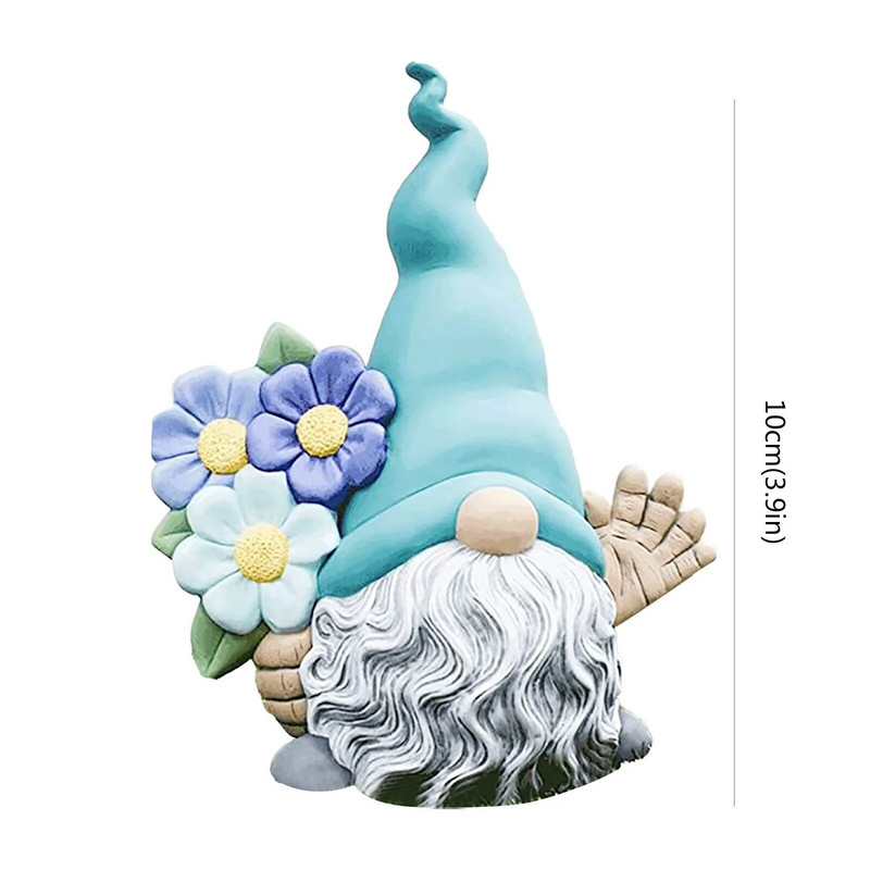 Dervos beveidės nykštukinės lėlės figūrėlės sodas ir gėlės laikančios mažylės rankdarbių namų dekoracijos 2023 m.