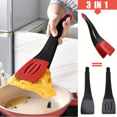3 U 1 Kreativne silikonske hvataljke za hranu roštilj odrezak hvataljke za roštilj silikonska ručka lopatica za ribu kopča kuhinjski pribor