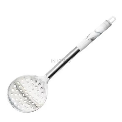 Nelipnus karščiui atsparus silikoninis Wok mentele Turner grandiklis Kastuvas Šaukštai Balto marmuro Virtuvė Maisto gaminimo Kepimo Įrankiai Indų rinkinys