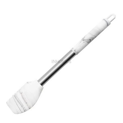 Nelipnus karščiui atsparus silikoninis Wok mentele Turner grandiklis Kastuvas Šaukštai Balto marmuro Virtuvė Maisto gaminimo Kepimo Įrankiai Indų rinkinys