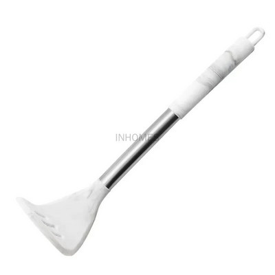 Nelipnus karščiui atsparus silikoninis Wok mentele Turner grandiklis Kastuvas Šaukštai Balto marmuro Virtuvė Maisto gaminimo Kepimo Įrankiai Indų rinkinys